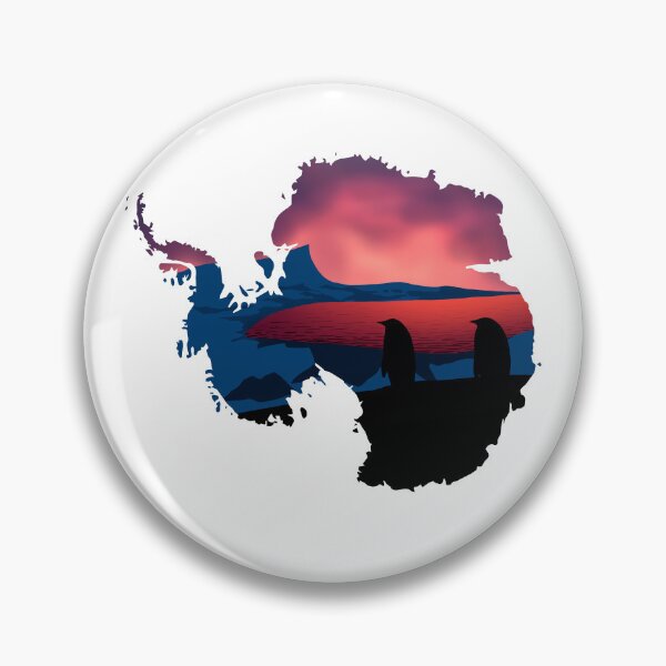 Item preview, Antarctica map and landscape designed and sold by landscapeworlds.