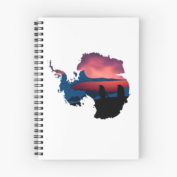 Item preview, Antarctica map and landscape designed and sold by landscapeworlds.