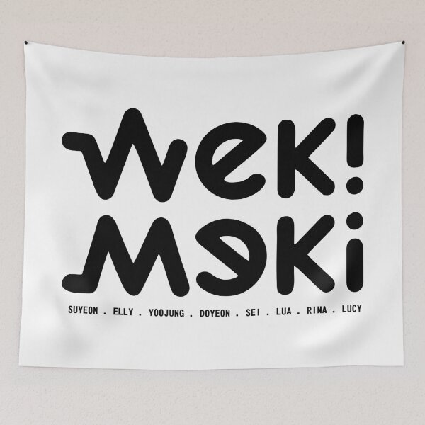 Item preview, Weki Meki member name blck designed and sold by dexta.
