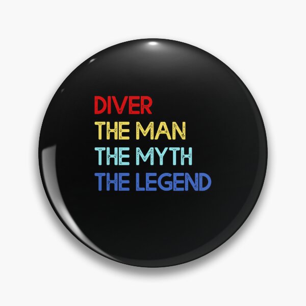 Item preview, Scuba Diver Man Myth Legend Diver designed and sold by Zaidan16.