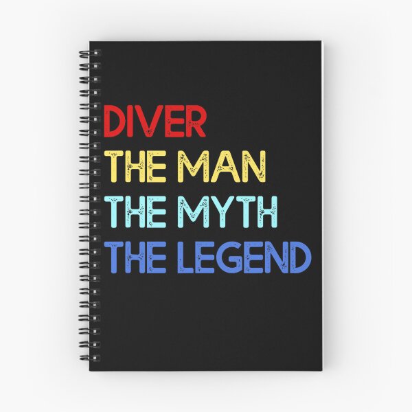 Item preview, Scuba Diver Man Myth Legend Diver designed and sold by Zaidan16.