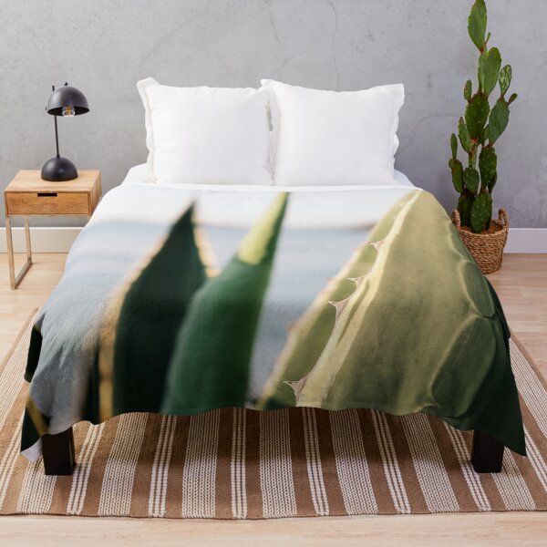 Item preview, Agave cactus with sea view / Ibiza Nature & Travel Photography  designed and sold by Diana van Neck.
