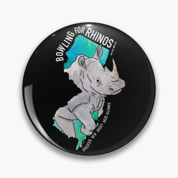 Item preview, Bowling For Rhinos Dark Clothing Greater NJ AAZK Classic T-Shirt designed and sold by ThijmenDongen.