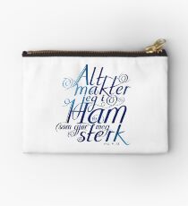 Alt makter jeg i ham Zipper Pouch
