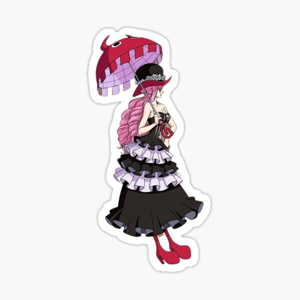 Mihawk and Perona Sticker for Sale by xo-romiiarts