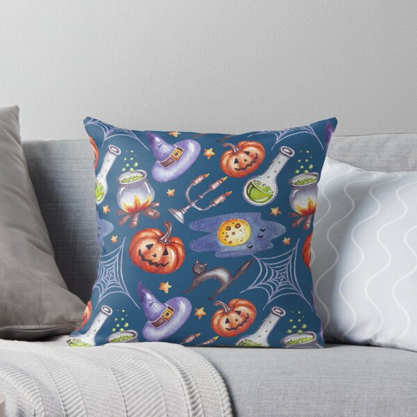 Item preview, Halloween Pattern. Watercolor illustration designed and sold by AmeliaCardone.