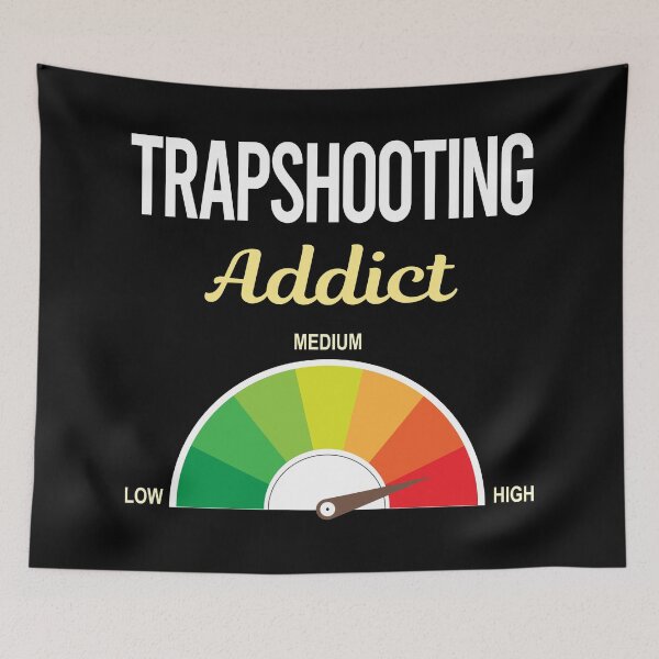 Item preview, Addict Trapshooting Trap Shooting Clay Target Shooting designed and sold by PriscillaHerna.
