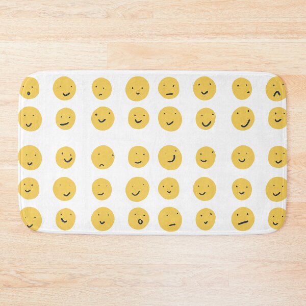 Item preview, Smiley face pattern repeat designed and sold by CatsHappy.