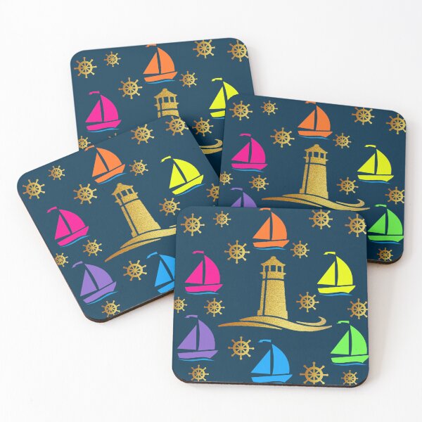 Item preview, Rainbow sailboats designed and sold by KCAbdelnour.