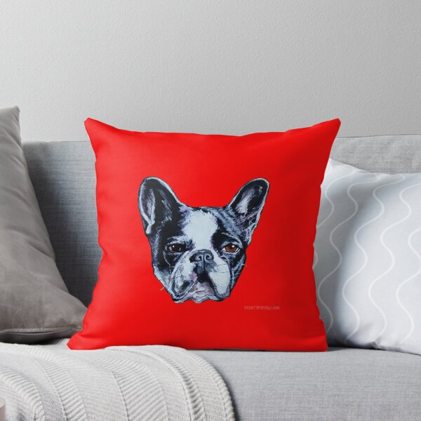 Item preview, Francois the French Bulldog - Red designed and sold by PAINTMYPUG.