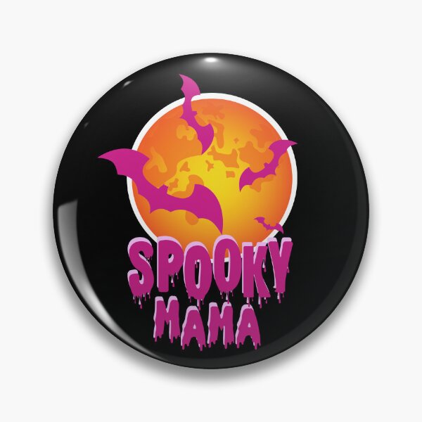 Artikelvorschau, Spooky Mama Bats und Mond-Halloween-Design entworfen und verkauft von BearCaveDesigns.