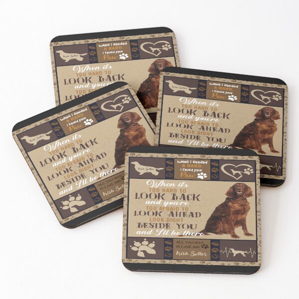 Item preview, All You Need Is Love And Irish Setter-When I Needed A Hand I Found Your Paw designed and sold by AtmanJosef.