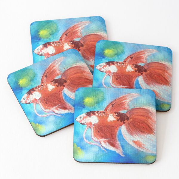 Item preview, Koi Betta designed and sold by PaintedPuffer.