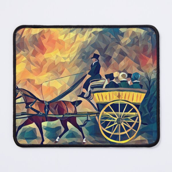 Item preview, A man drives a carriage designed and sold by Ficula.