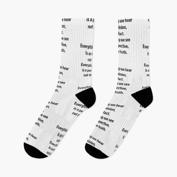 Item preview, Everything we hear is an opinion, not a fact. Everything we see is a perspective, not the truth. Marcus Aurelius designed and sold by Inspirationmotivation.