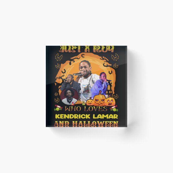 Item preview, Just A Boy Who Loves Kendricks And Halloween designed and sold by ShereeTratt.