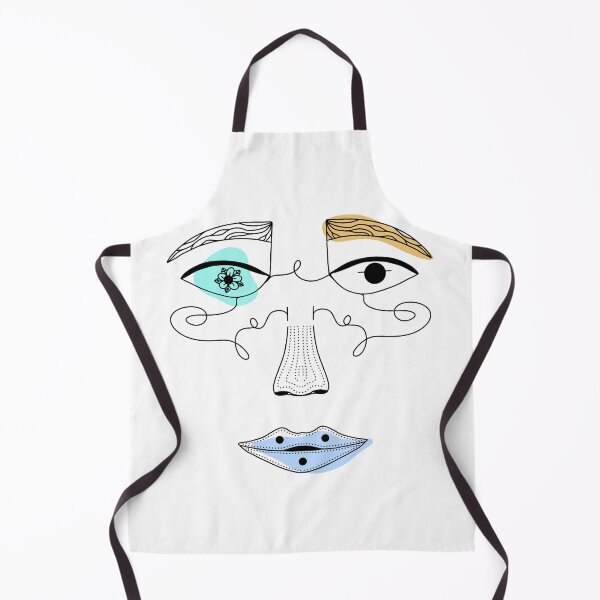 Item preview, Abstract Longing Face No. 2 designed and sold by Cooper Lynn Designs.
