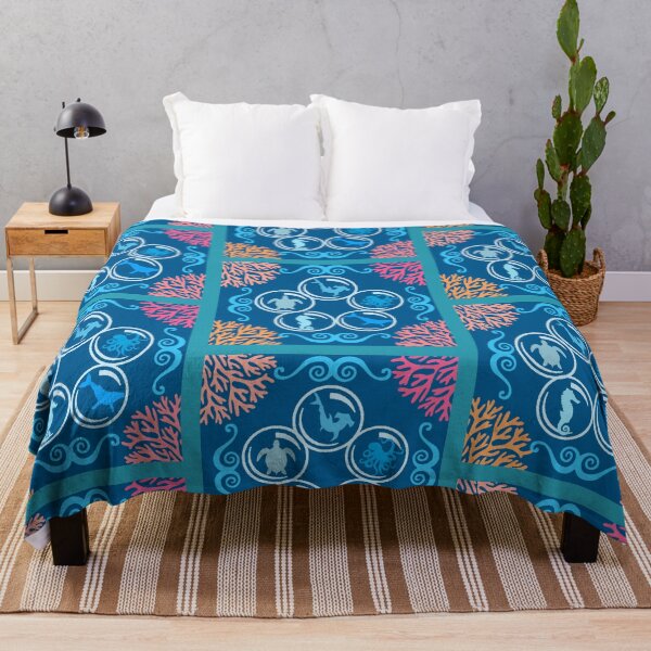 Item preview, Ocean animals pattern  designed and sold by KCAbdelnour.