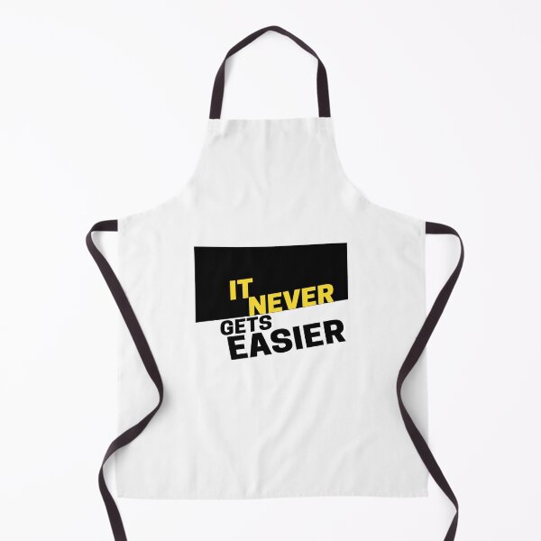 Item preview, It never gets easier motivational life quote  designed and sold by LSNDesign.