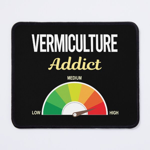 Item preview, Addict Vermiculture Worm Farming Farmer Vermicompost Vermicomposting designed and sold by PriscillaHerna.