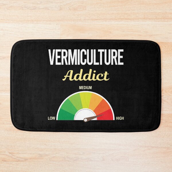 Item preview, Addict Vermiculture Worm Farming Farmer Vermicompost Vermicomposting designed and sold by PriscillaHerna.
