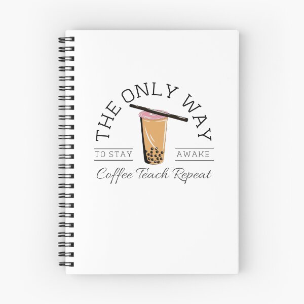 Item preview, The Only Way To Stay Awake Coffee Teach Repeat designed and sold by khadijat297.