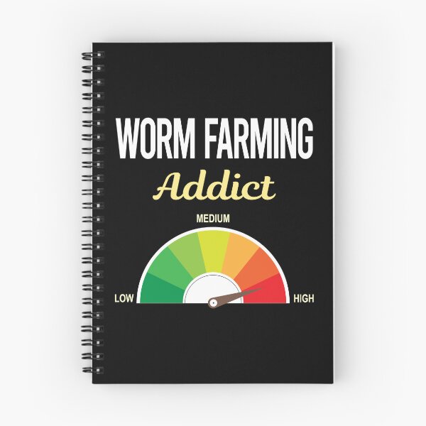 Item preview, Addict Worm Farming Farmer Vermiculture Vermicompost Vermicomposting designed and sold by PriscillaHerna.