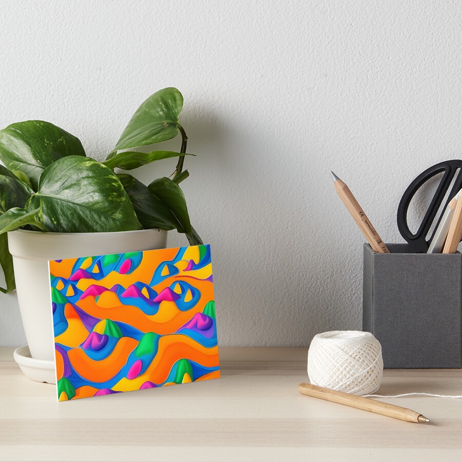 Item preview, Art Board Print designed and sold by ORANGEinside.