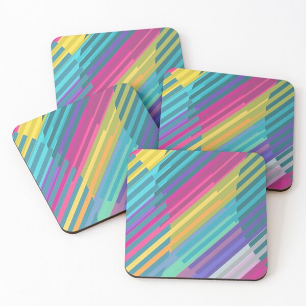 Item preview, Colorful Line and Circle Pattern designed and sold by Beneficial Art.