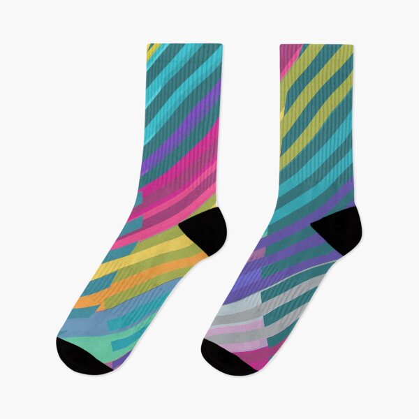Item preview, Colorful Line and Circle Pattern designed and sold by Beneficial Art.