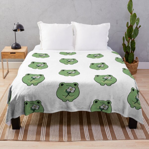 Item preview, cute frog wallpaper designed and sold by Cameron Carter.