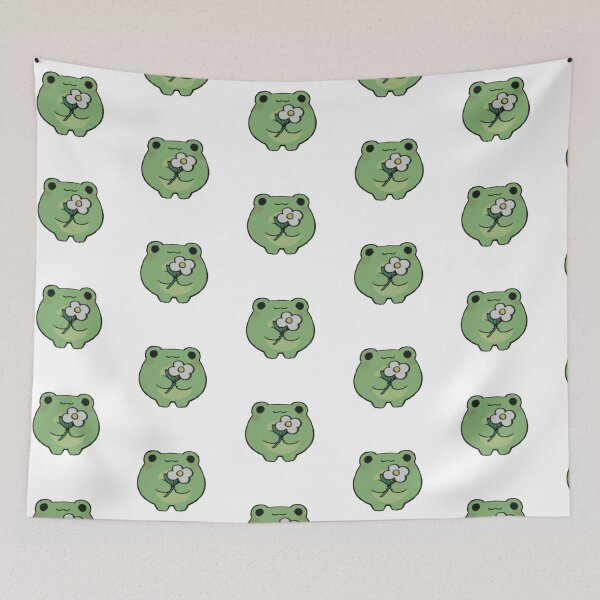 Item preview, cute frog wallpaper designed and sold by Cameron Carter.
