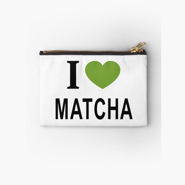 Item preview, I ❤️ MATCHA with green heart I LOVE MATCHA I HEART MATCHA designed and sold by usernamenaijan.