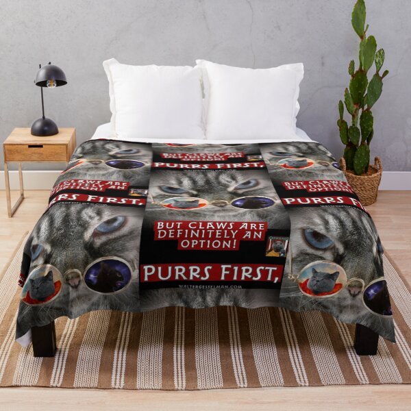 Item preview, Catmandu: Purr First, But Claws Are Definitely An Option designed and sold by Walter G. Esselman.
