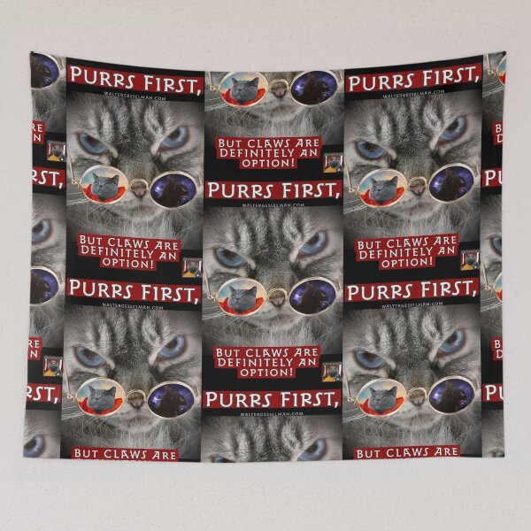Item preview, Catmandu: Purr First, But Claws Are Definitely An Option designed and sold by Walter G. Esselman.