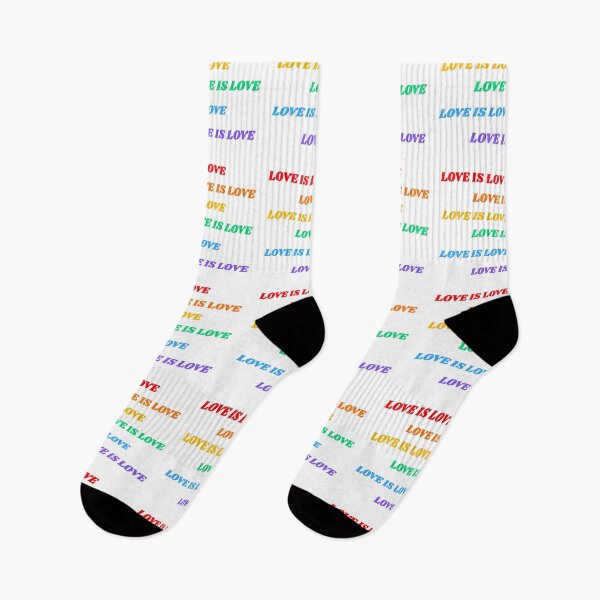 Item preview, Love is Love Rainbow Gay Pride Colors Sticker Pack designed and sold by Inspirationmotivation.
