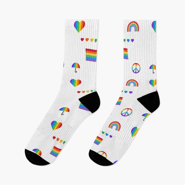 Item preview, Rainbow gay pride sticker pack - pride month - 6 stickers designed and sold by Inspirationmotivation.