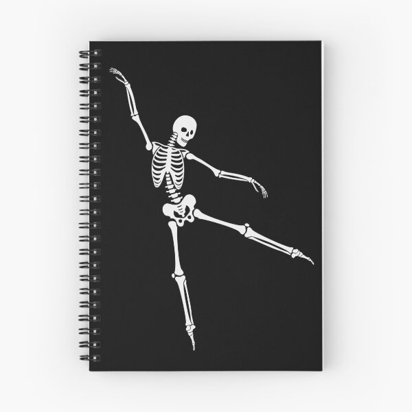 Aperçu de l'œuvre Squelette dansant créée et vendue par PotluckPrints.