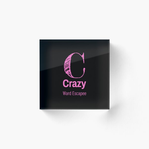 Artikelvorschau, Crazy Ward Escapee / rosa entworfen und verkauft von TruLuv.