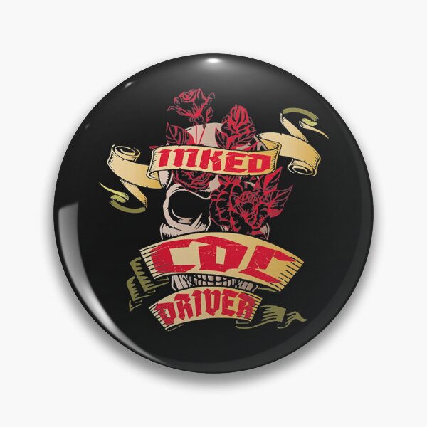 Item preview, Cdl Driver Inked Skull designed and sold by mytvtoday2020.