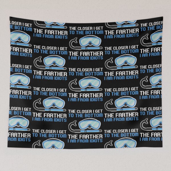 Item preview, Scuba Diver Quotes Snorkeling Funny Diving Squad designed and sold by Zaidan16.