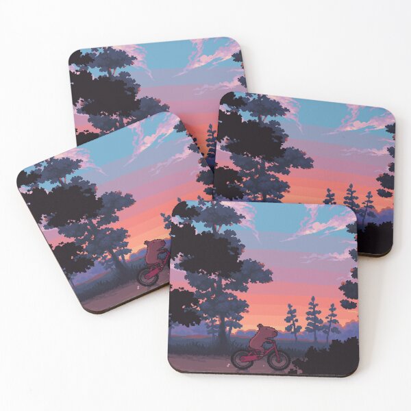 Item preview, Capybara Cycling designed and sold by Tofu's Pixel Art Store.