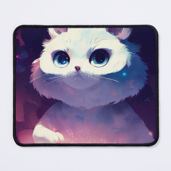 Item preview, Magical Fantasy Kitten | Chonky Persian Cat in Anime Style designed and sold by Pet Shelter.