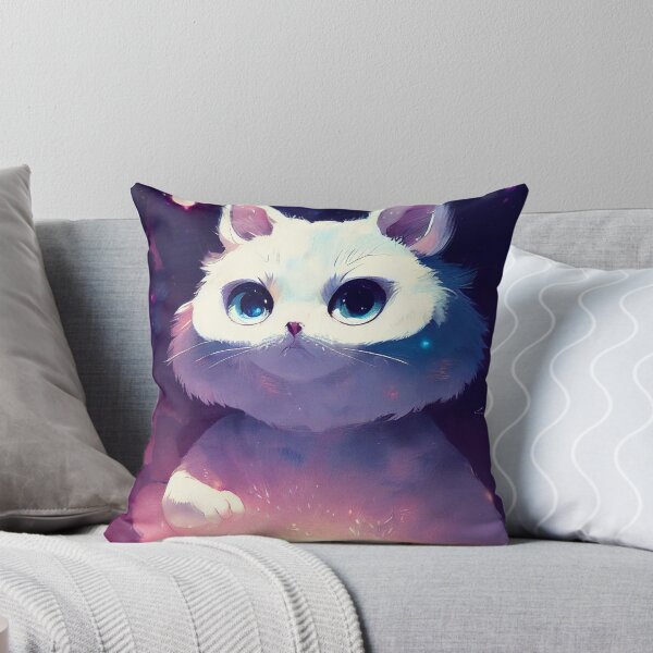 Item preview, Magical Fantasy Kitten | Chonky Persian Cat in Anime Style designed and sold by Pet Shelter.