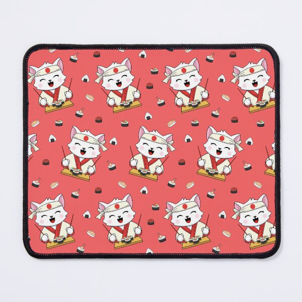 Item preview, Cat Sushi Chef | Japanese Cuisine | Kitty Lover designed and sold by Pisutachio.