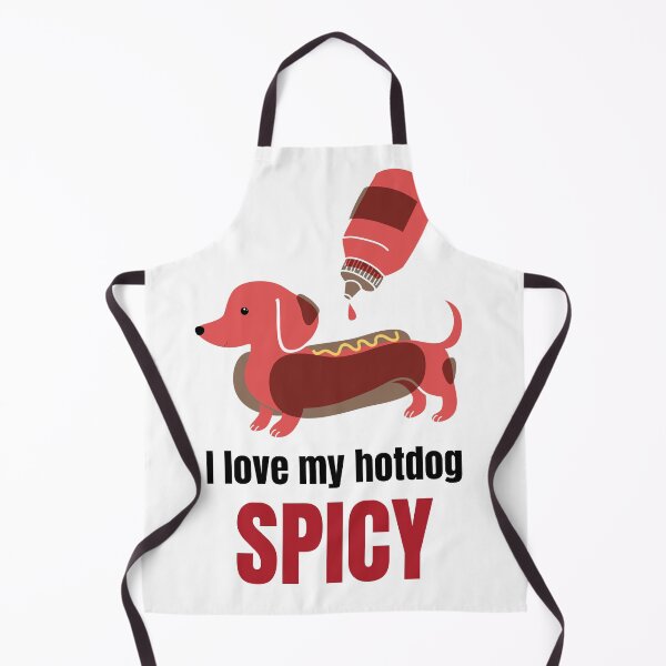 Item preview, I Love My Hotdog SPICY designed and sold by NivousArts.
