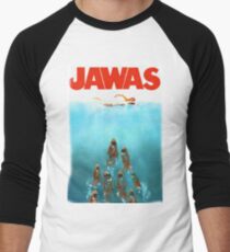 funny star wars jawas tshirt Men's Baseball ¾ T-Shirt
