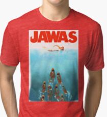 funny star wars jawas tshirt Tri-blend T-Shirt