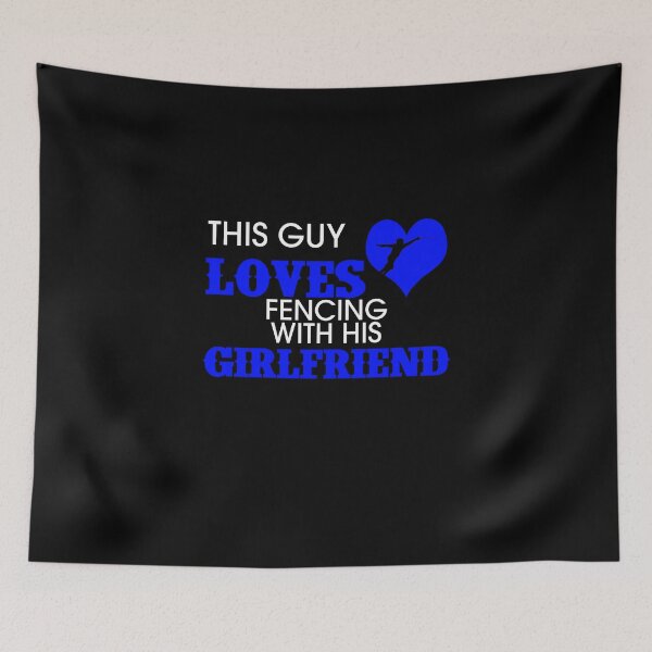 Item preview, This Guy Loves Fencing With His Girlfriend  designed and sold by AlwaysAwesome.