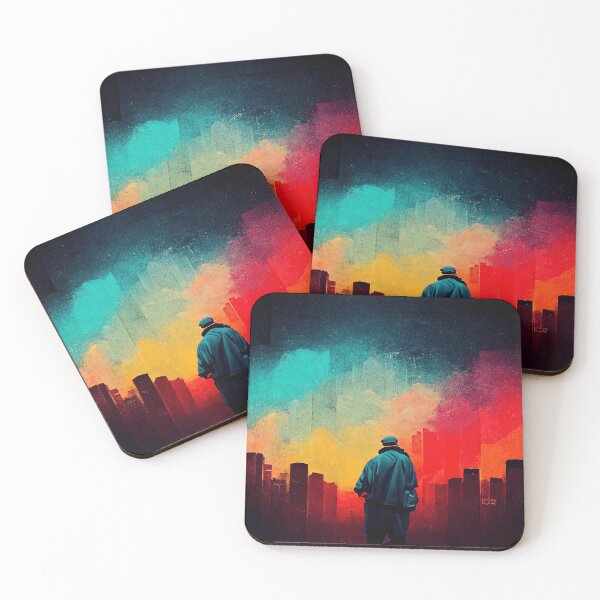 Item preview, A City of possibilities, colorful , smoke designed and sold by PeanutArtCorner.